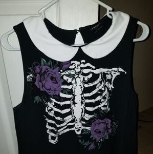 Rib Cage Peter Pan Tank Top